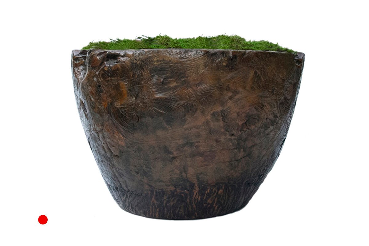 Antique Granary Mortar Bowl II