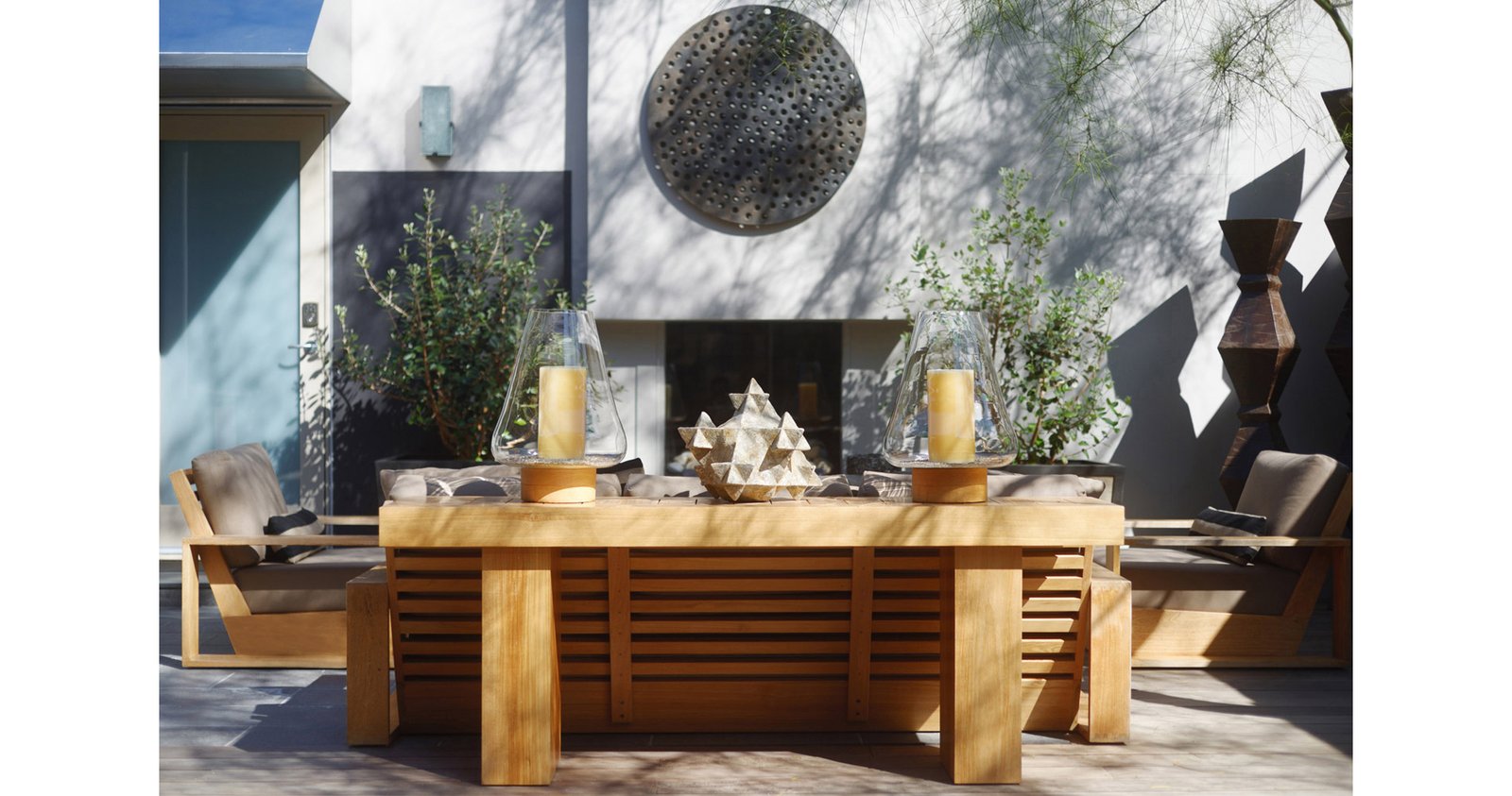 A living room furnished by Trade Secrets for the home
